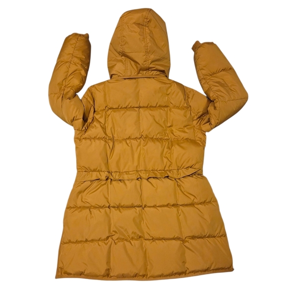 NWOT J. Crew Chateau Puffer Jacket Coat With PrimaLoft Yellow Gold AF012 Medium - Picture 6 of 13